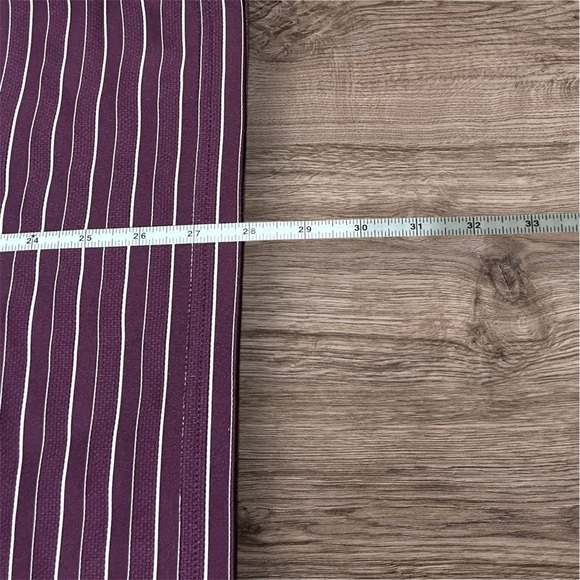 PGA Tour Golf Purple Striped Polo Men’s Size Large - Picture 6 of 6